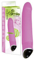 Vibrátor, dildó, műpénisz - Vibrátorok (rezgő vibrátor): SMILE Happy - 7 fokozatú vibrátor (rózsaszín) termék fotó, kép