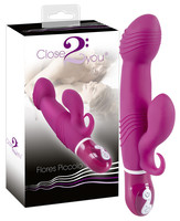 Vibrátor, dildó, műpénisz - Vagina és klitorisz vibrátor: Close2You: Flores kis vibrátor (szeder) termék fotó, kép