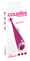 Vibrátor, dildó, műpénisz - Klitorisz izgatók: Couples Choice - akkus csiklóvibrátor (pink) termék fotó, kép