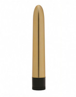 Vibrátor, dildó, műpénisz - Vibrátorok (rezgő vibrátor): Dorcel Golden Boy - klasszikus rúd vibrátor (arany) termék fotó, kép