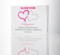 Női kellékek - Stimulálók: ELIXIR PLUS - étrendkiegészítő kapszula nőknek (4 db) termék fotó, kép