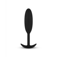 Popsi szex, anál szex - Dildó, vibrátor, butt-plug: Easytoys Heavy Fulfiller - 54g-os anál dildó - kicsi (fekete) termék fotó, kép