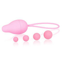 Vibrátor, dildó, műpénisz - Kéjgolyók, tojás vibrátorok: Intimichic I 2.0 - variálható gésagolyó szett (pink) termék fotó, kép