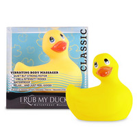 Vibrátor, dildó, műpénisz - Klitorisz izgatók: My Duckie Classic 2.0 - játékos kacsa vízálló csiklóvibrátor (sárga) termék fotó, kép