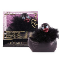 Vibrátor, dildó, műpénisz - Klitorisz izgatók: My Duckie Paris 2.0 - játékos kacsa vízálló csiklóvibrátor (fekete) termék fotó, kép