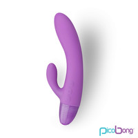 Vibrátor, dildó, műpénisz - Vagina és klitorisz vibrátor: Picobong Kaya - csiklókaros vibrátor (lila) termék fotó, kép