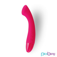 Vibrátor, dildó, műpénisz - G-pont vibrátor: Picobong Moka - G-pont vibrátor (pink) termék fotó, kép