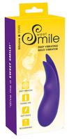 Vibrátor, dildó, műpénisz - Klitorisz izgatók: SMILE Multi - akkus csiklóvibrátor (lila) termék fotó, kép