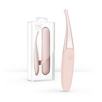 Vibrátor, dildó, műpénisz - Klitorisz izgatók: Senzi - akkus, vízálló csiklóvibrátor (halvány pink) termék fotó, kép