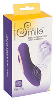 Vibrátor, dildó, műpénisz - Klitorisz izgatók: Smile Panty - akkus, rádiós csiklóvibrátor (lila) termék fotó, kép