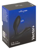 Popsi szex, anál szex - Dildó, vibrátor, butt-plug: We-Vibe Vector+ - akkus, vízálló, okos anál vibrátor (fekete) termék fotó, kép