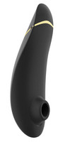Vibrátor, dildó, műpénisz - Klitorisz izgatók: Womanizer Premium 2 - akkus, vízálló csiklóizgató (fekete) termék fotó, kép