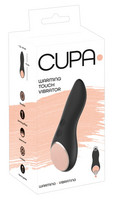 Vibrátor, dildó, műpénisz - Klitorisz izgatók: You2Toys CUPA - akkus, melegítős csikló vibrátor (fekete) termék fotó, kép