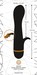 Bendy Tulip - 20 ritmusú szilikon vibrátor (fekete) kép