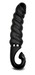G-Jack - akkus, redős szilikon vibrátor (fekete) kép