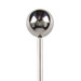 Master Series Lollipop - acél rúd, PVC bevonatú véggel (ezüst) kép