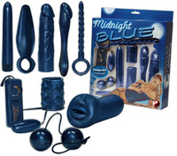 Vibrátor, dildó, műpénisz - Vibrátor készletek: Midnight Blue termék fotó, kép