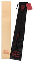 Bondage, Kötözés, S/M - Korbácsok, paskolók: A szürke ötven árnyalata - lovagló pálca (fekete-vörös) termék fotó, kép