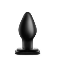 Popsi szex, anál szex - Dildó, vibrátor, butt-plug: Anal Adventures XL - anál dildó (fekete) - extra nagy termék fotó, kép