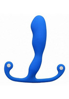 Férfi kellékek - Prosztata izgató, férfi vibrátor: Aneros Helix Syn Trident - prosztata dildó (kék) - termék fotó, kép