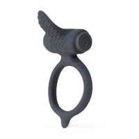 Férfi kellékek - Péniszgyűrű, heregyűrű: B SWISH Bcharmed - vibráló péniszgyűrű (fekete) termék fotó, kép