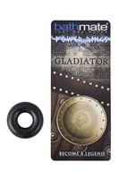 Férfi kellékek - Péniszgyűrű, heregyűrű: BathMate - Gladiator szilikon erekciógyűrű (fekete) termék fotó, kép