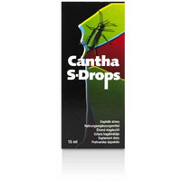 Férfi kellékek - Férfi potencia: Cantha S-drops - étrend-kiegészítő cseppek férfiaknak - 15 ml termék fotó, kép