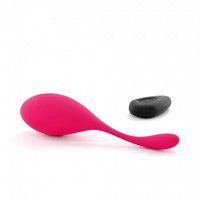 Vibrátor, dildó, műpénisz - Kéjgolyók, tojás vibrátorok: Dorcel Secret Vibe 2 - akkus, rádiós vibrációs tojás (pink) termék fotó, kép