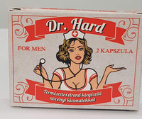 Férfi kellékek - Férfi potencia: Dr. Hard for men - természetes étrendkiegészítő férfiaknak (2 db) termék fotó, kép