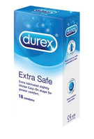 Előjáték, kellékek - Óvszerek: Durex Extra Safe - biztonságos óvszer (18 db) termék fotó, kép