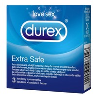 Előjáték, kellékek - Óvszerek: Durex extra safe - biztonságos óvszer (3 db) termék fotó, kép