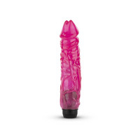 Vibrátor, dildó, műpénisz - Vibrátorok (rezgő vibrátor): Easytoys Jelly Supreme - élethű vibrátor (pink) termék fotó, kép