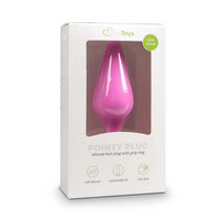 Popsi szex, anál szex - Dildó, vibrátor, butt-plug: Easytoys Pointy Plug S - anál dildó (pink) - kicsi termék fotó, kép