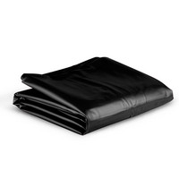 Lakk, latex bőr - Latex ruhák, kellékek, kiegészítők: Easytoys - fényes lepedő - fekete (180 x 230 cm) termék fotó, kép