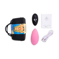Vibrátor, dildó, műpénisz - Klitorisz izgatók: FEELZTOYS Panty - akkus, rádiós vibrációs tanga (pink) termék fotó, kép