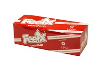 Előjáték, kellékek - Óvszerek: FeelX óvszer - epres (144 db) termék fotó, kép