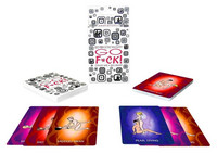 Előjáték, kellékek - Erotika pároknak: GO F*CK - Kama Sutra kártyajáték (52 db) termék fotó, kép