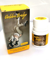 Férfi kellékek - Férfi potencia: Golden Bridge For Men - természetes étrend-kiegészítő növényi kivonatokkal (8 db) termék fotó, kép