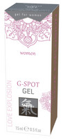 Női kellékek - Stimulálók: HOT Shiatsu G-Spot - G-pont stimuláló intim gél (15 ml) termék fotó, kép
