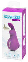 Vibrátor, dildó, műpénisz - Vagina és klitorisz vibrátor: Happyrabbit Clitoral - vízálló, akkus nyuszis csikló vibrátor (lila) termék fotó, kép