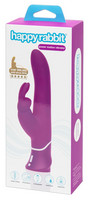 Vibrátor, dildó, műpénisz - Vagina és klitorisz vibrátor: Happyrabbit Power Motion - akkus, vízálló, lökő vibrátor (lila) termék fotó, kép