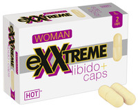 Női kellékek - Stimulálók: Hot exxtreme Libido étrend-kiegészítő kapszula nőknek (2 db) termék fotó, kép