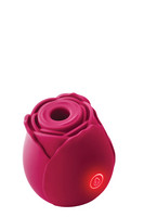 Vibrátor, dildó, műpénisz - Klitorisz izgatók: Inya The Rose - akkus, léghullámos csiklóizgató (piros) termék fotó, kép