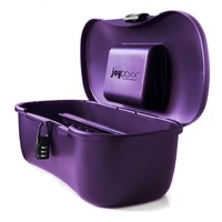Előjáték, kellékek - Higiénia, intim ápolószer: JOYBOXXX - higiénikus tárolódoboz (lila) termék fotó, kép
