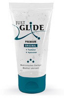 Előjáték, kellékek - Síkosító, masszázs olaj: Just Glide Premium Original - vegán, vízbázisú síkosító (50 ml) termék fotó, kép