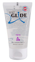 Előjáték, kellékek - Síkosító, masszázs olaj: Just Glide Toy - vízbázisú síkosító (50 ml) termék fotó, kép