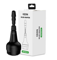 Vibrátor, dildó, műpénisz - Dildók (nem rezgő): Kiiro Keon - dildó adapter (fekete) termék fotó, kép