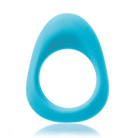 Férfi kellékek - Péniszgyűrű, heregyűrű: LAID P.3 - szilikon vibrogyűrű (kék) termék fotó, kép