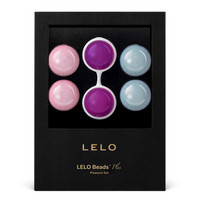 Vibrátor, dildó, műpénisz - Kéjgolyók, tojás vibrátorok: LELO Beads Plus - variálható gésagolyó szett termék fotó, kép