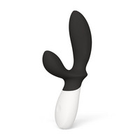 Vibrátor, dildó, műpénisz - Vagina és klitorisz vibrátor: LELO Loki Wave 2 - akkus, vízálló prosztata vibrátor (viola) termék fotó, kép
